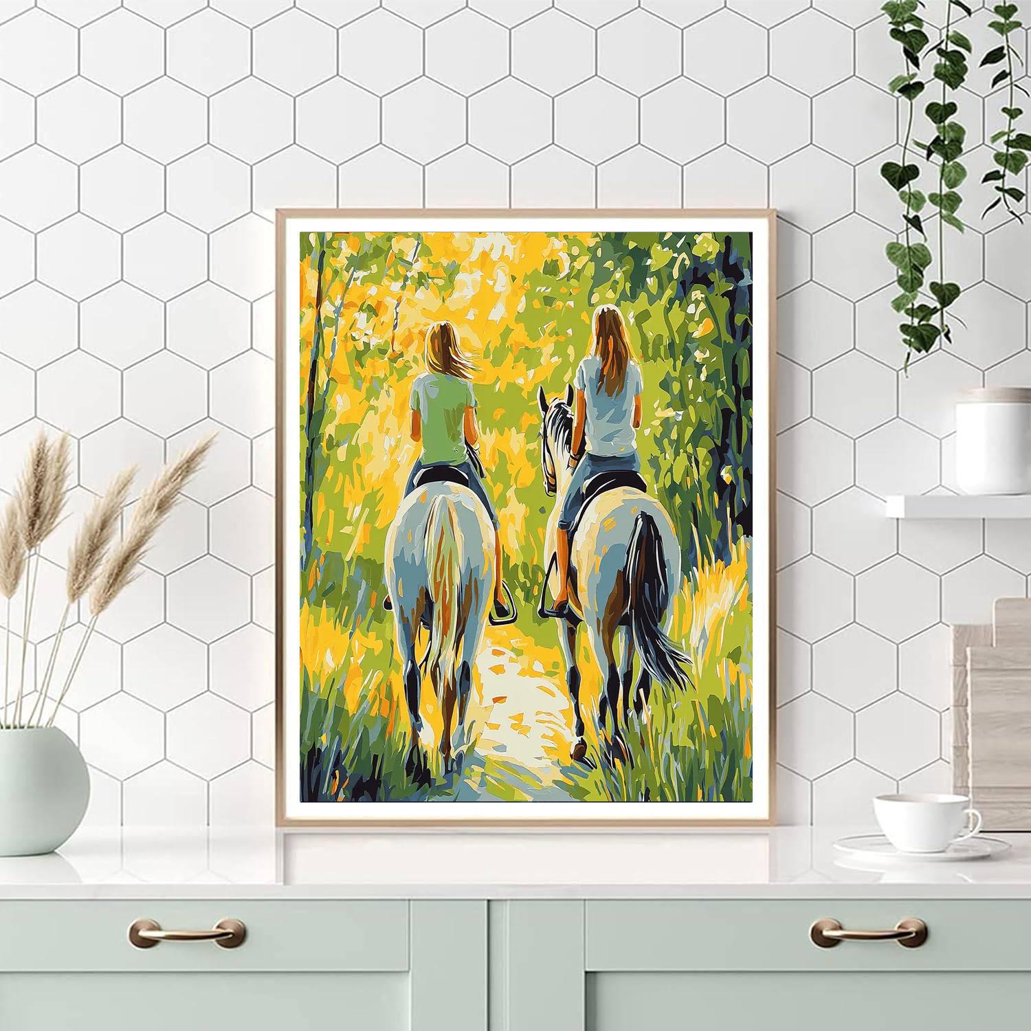 Joyful Adventures Await Painting By Numbers Kit