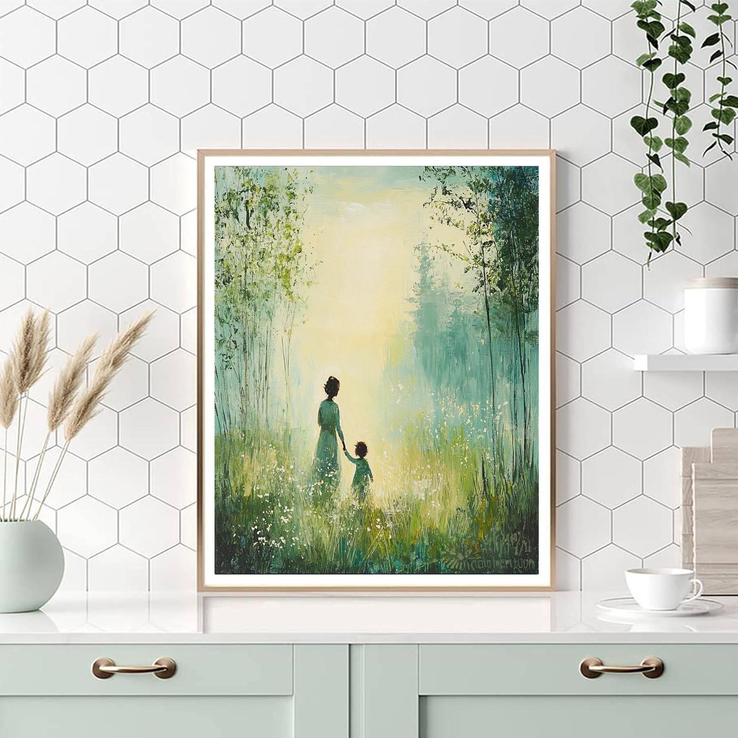 Morning Dew Promise Number Painting