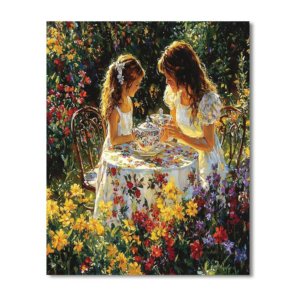 Mother's Day Tea Party Paint By Number