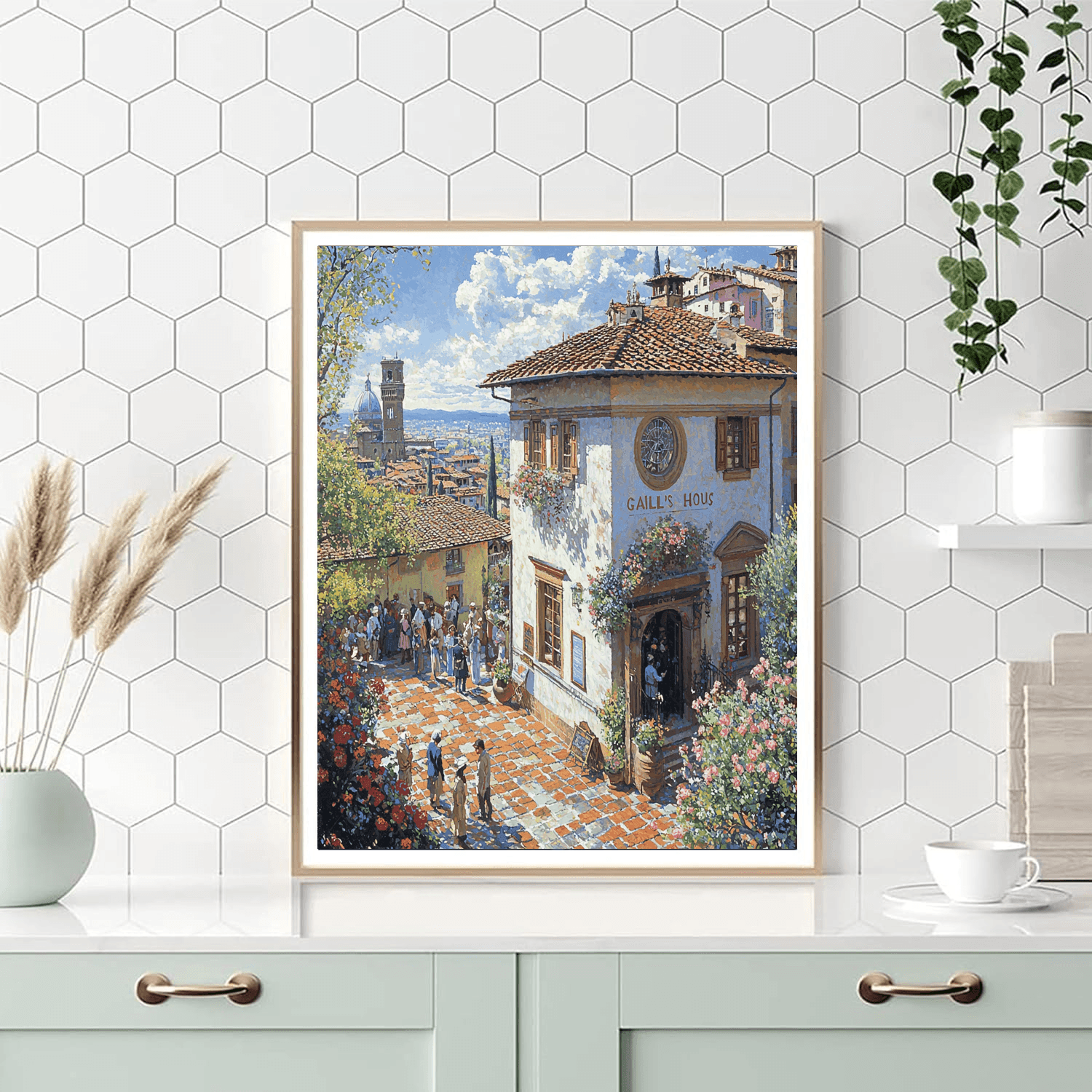 Galileo's House Paint By Numbers