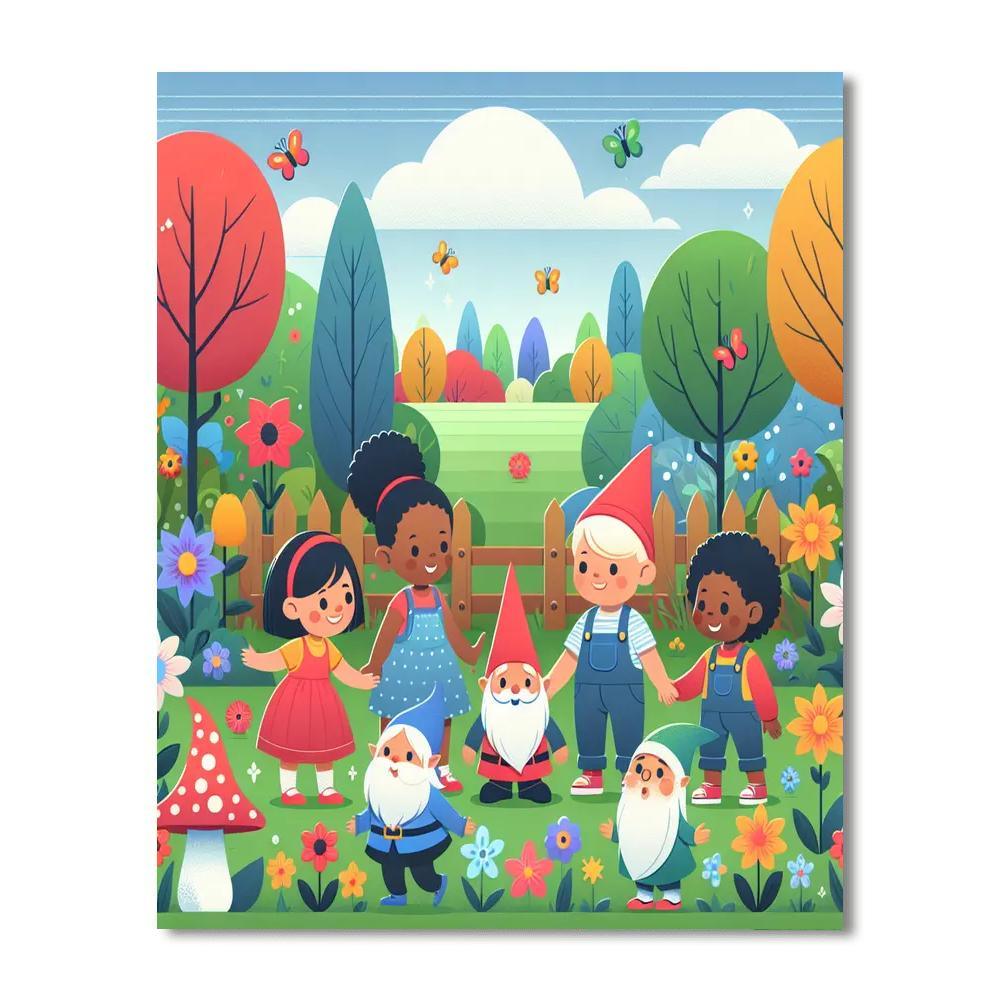 Magic Garden Escape Paint By Color
