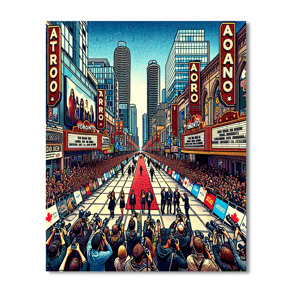Toronto International Film Festival - Toronto, Canada Painting By Numbers Kit