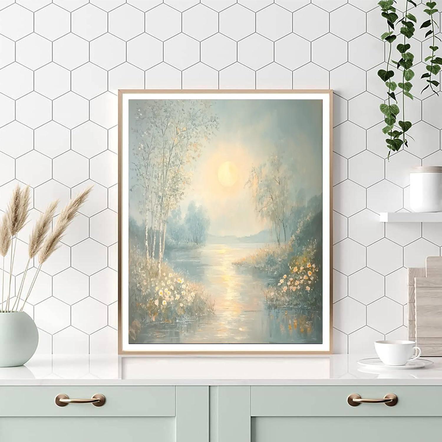 Renoir Inspired Ethereal Moments  Number Painting