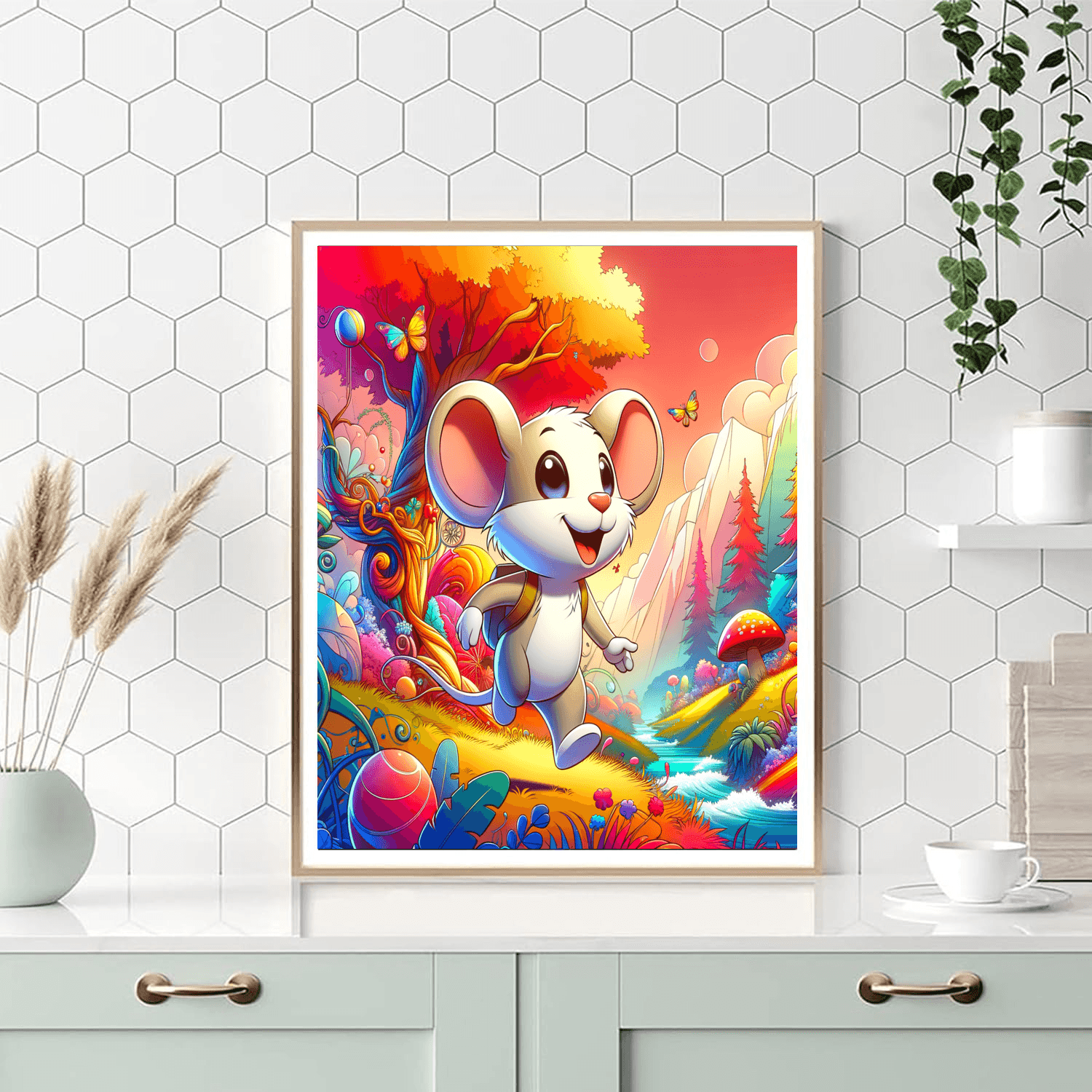 Mickey's Adventures Paint By Color