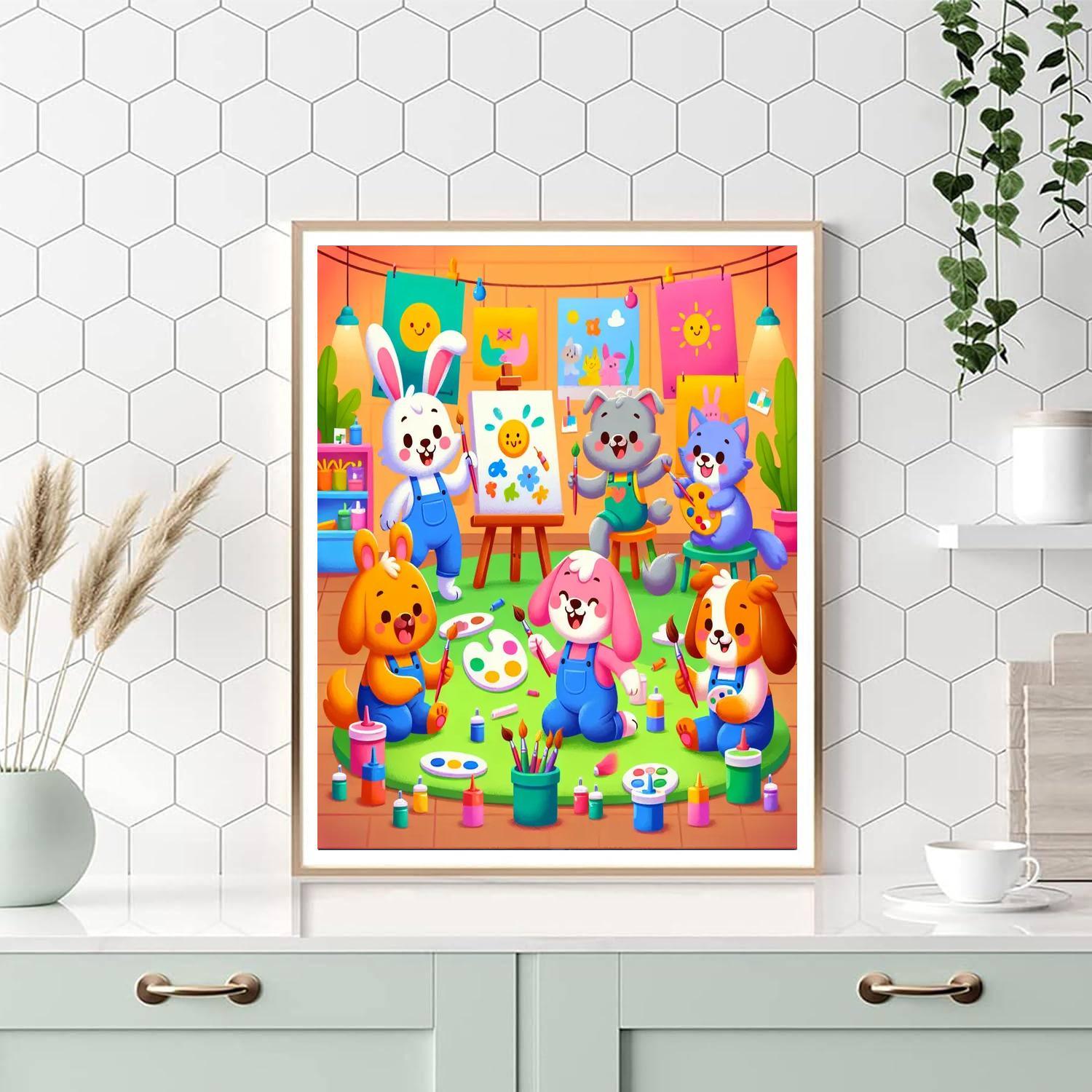 Animal Art Studio Paint By Color
