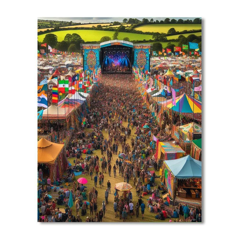 Womad - Wiltshire, Uk Paint By Number