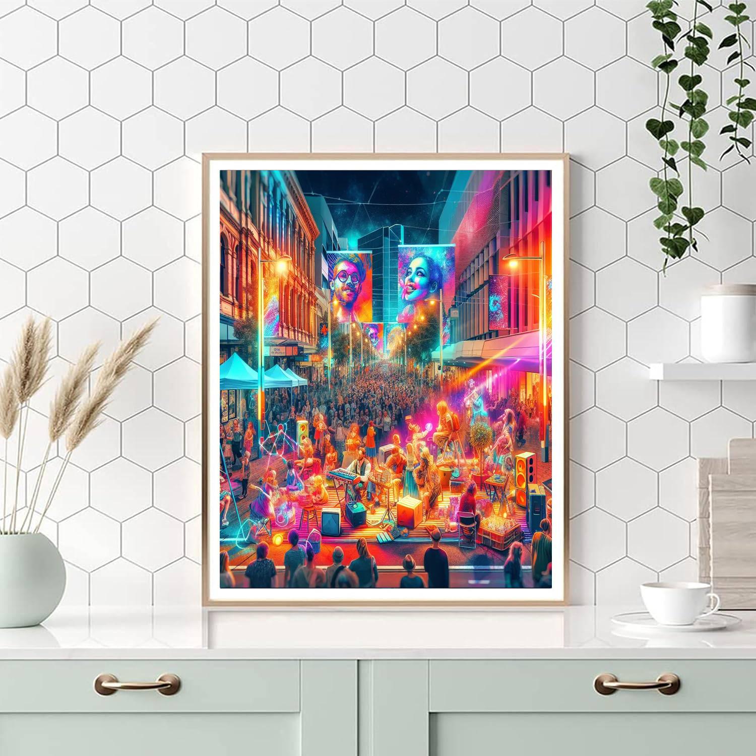 Adelaide Fringe Festival - Adelaide Paint By Numbers Kits