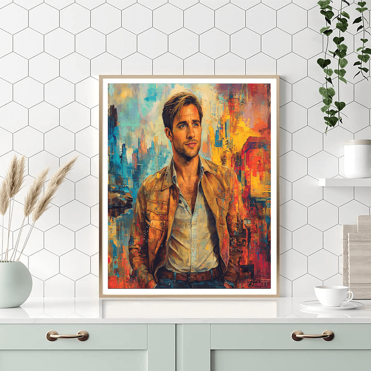Ryan Gosling: The Enigmatic Dreamer Of Cinema Painting By Numbers Kit