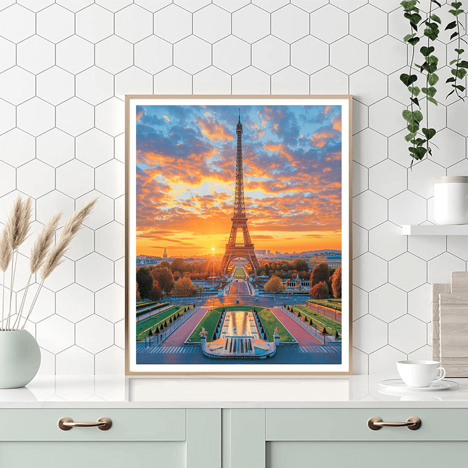 Eiffel Tower - Paris, France Paint By Number
