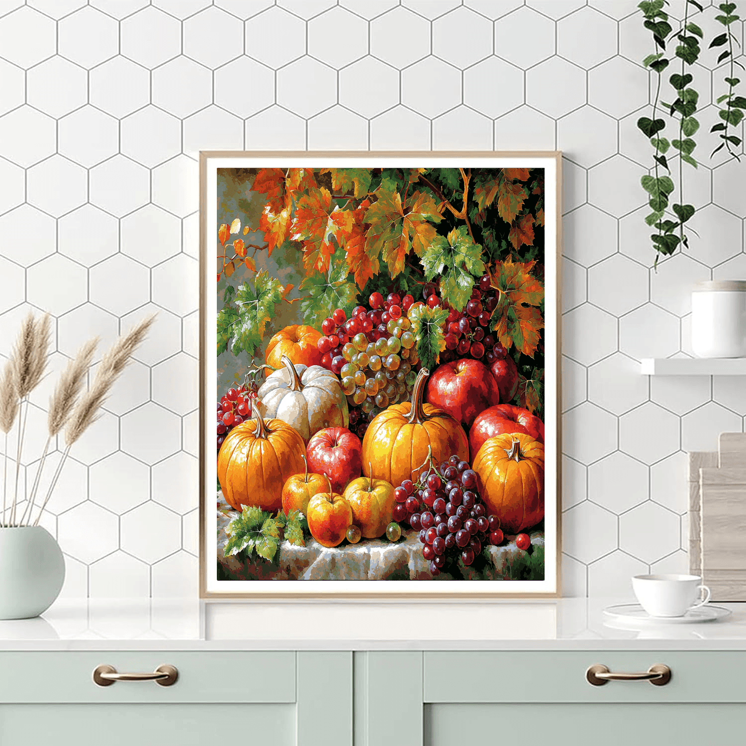 Jean-Baptiste-Siméon Chardin Inspired Bountiful Harvest Paint By Numbers Kits