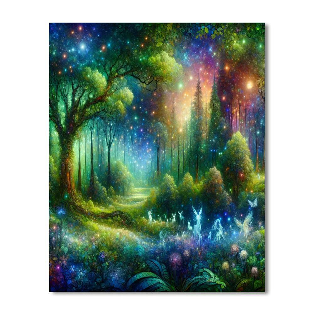 Enchanted Woodland Magic Paint By Numbers Kits