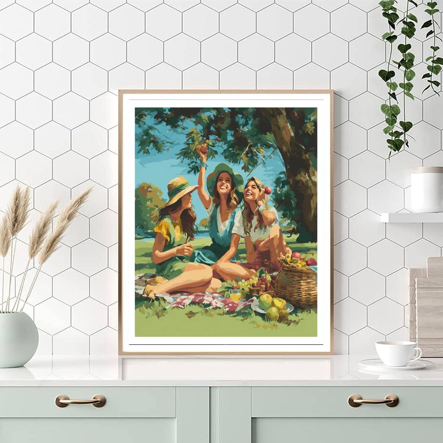 The Bond Of Friendship Numbered Painting Kits