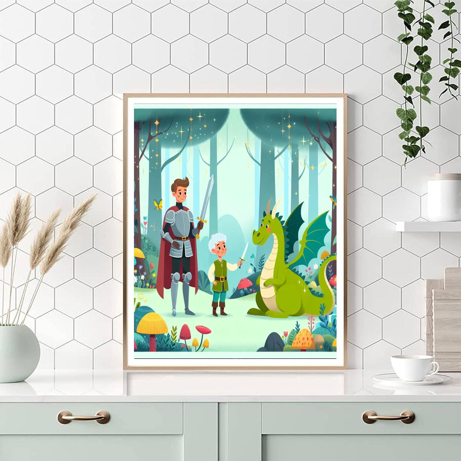 Fairy Tale Fables Paint By Numbers