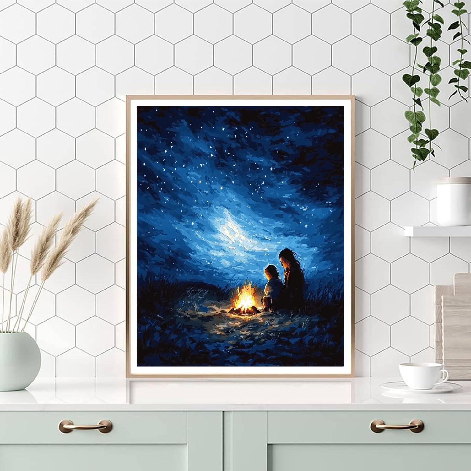 Under A Starlit Sky Paint By Numbers Kits