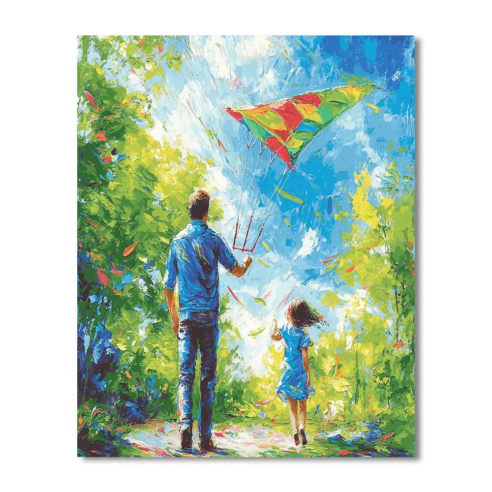 The Joy Of Playing Together Painting By Numbers Kit
