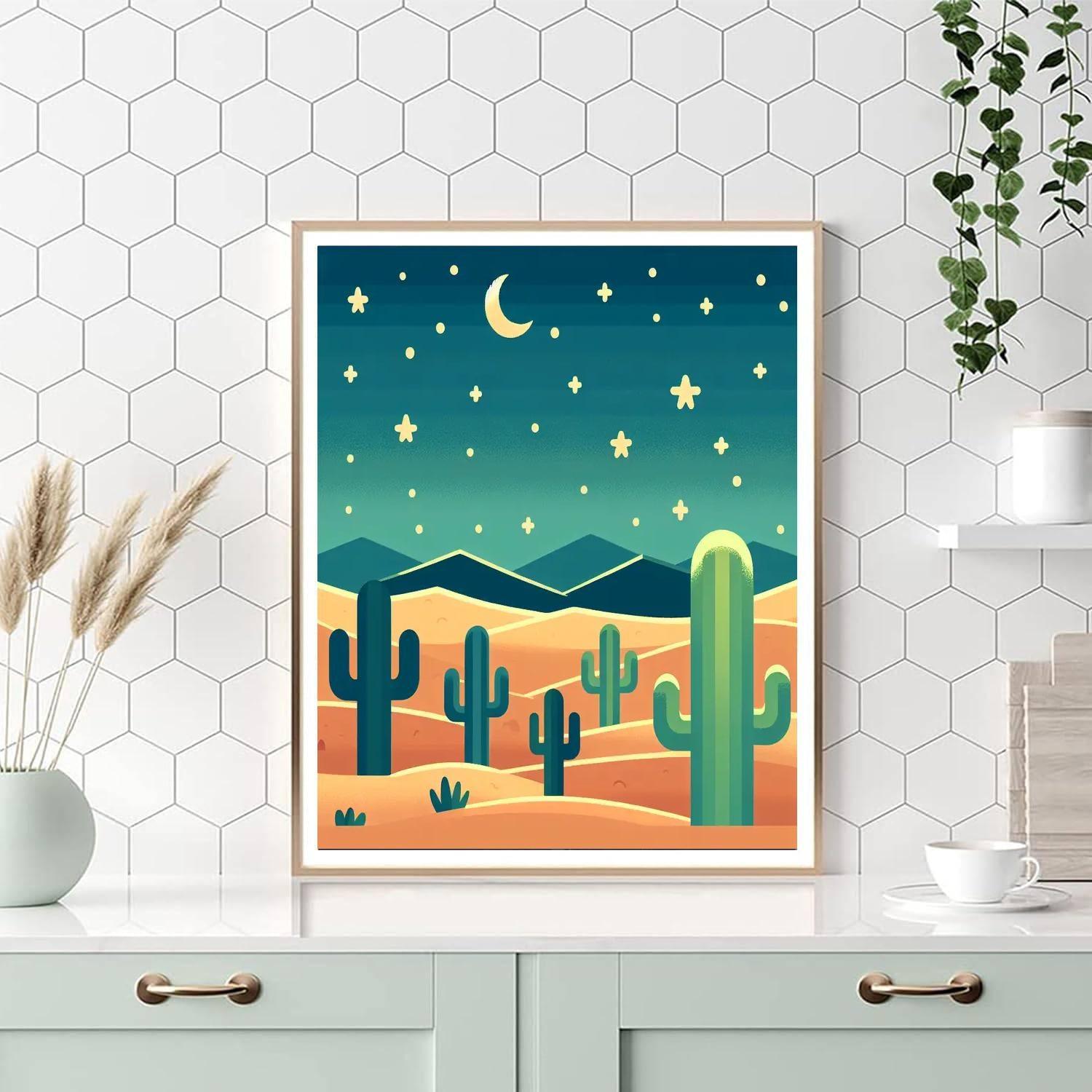 Dreamy Desert Drifts Paint By Color