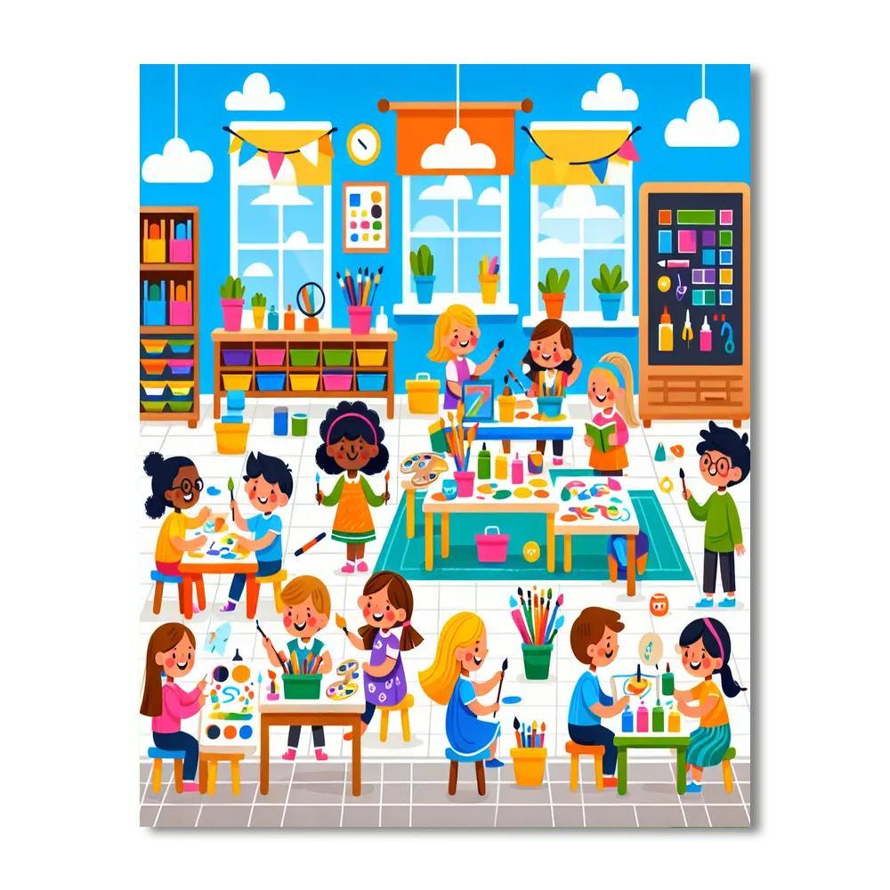 Creative Classroom Paint By Numbers