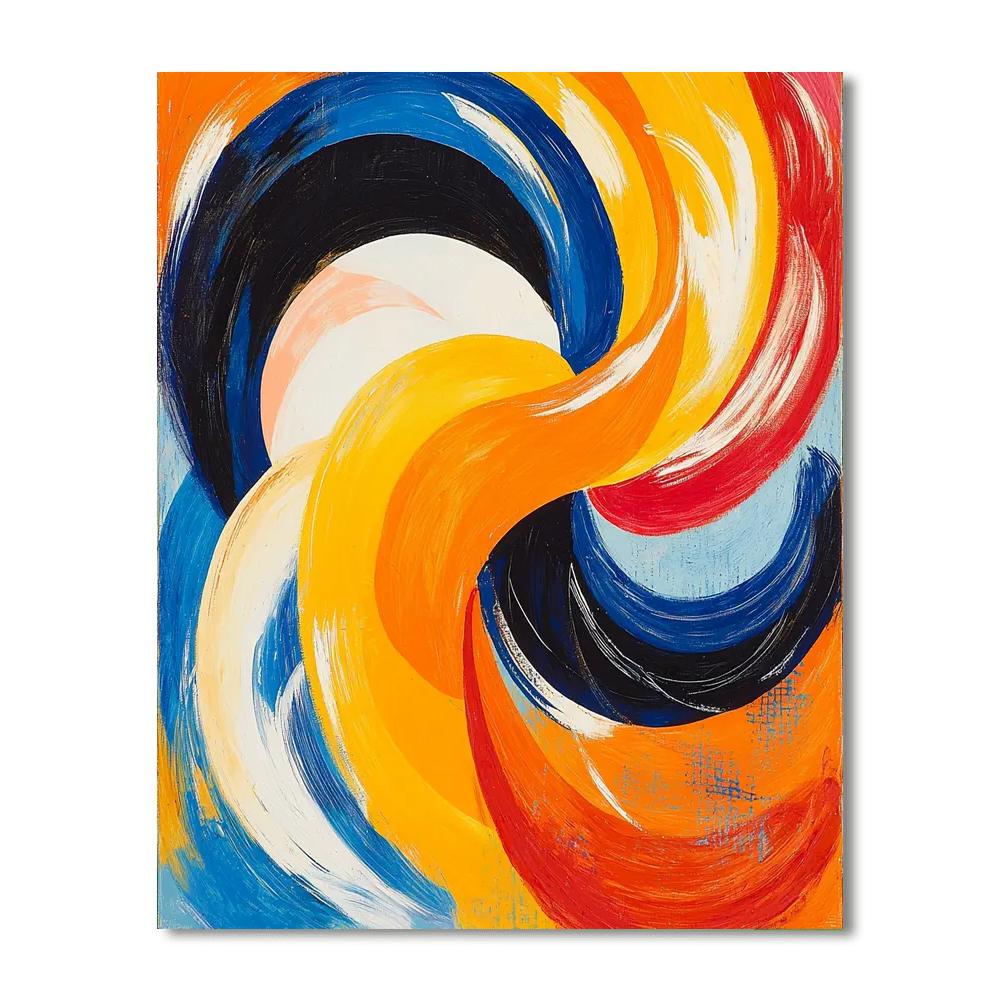 Jean-Michel Basquiat Inspired Cycle Of Creation  Paint By Numbers Kits