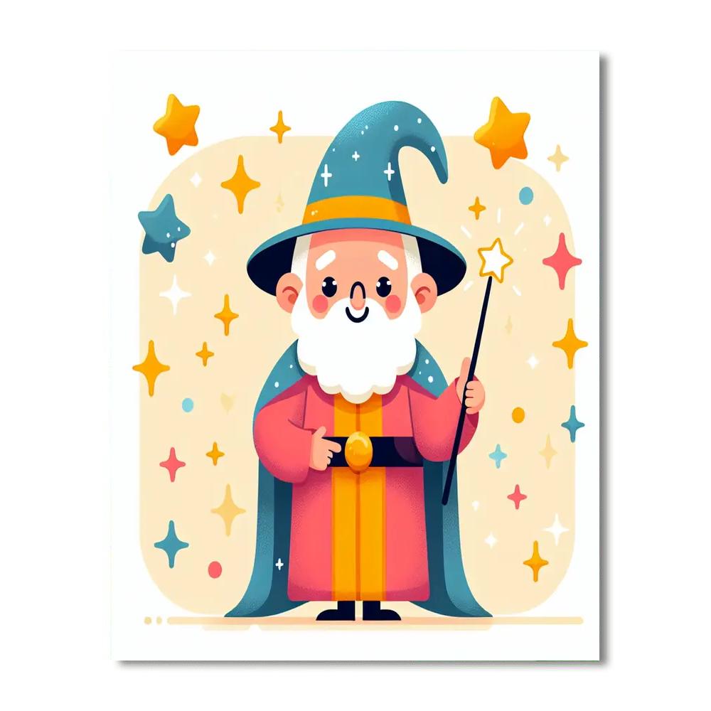 Silly Wizard Paint By Color