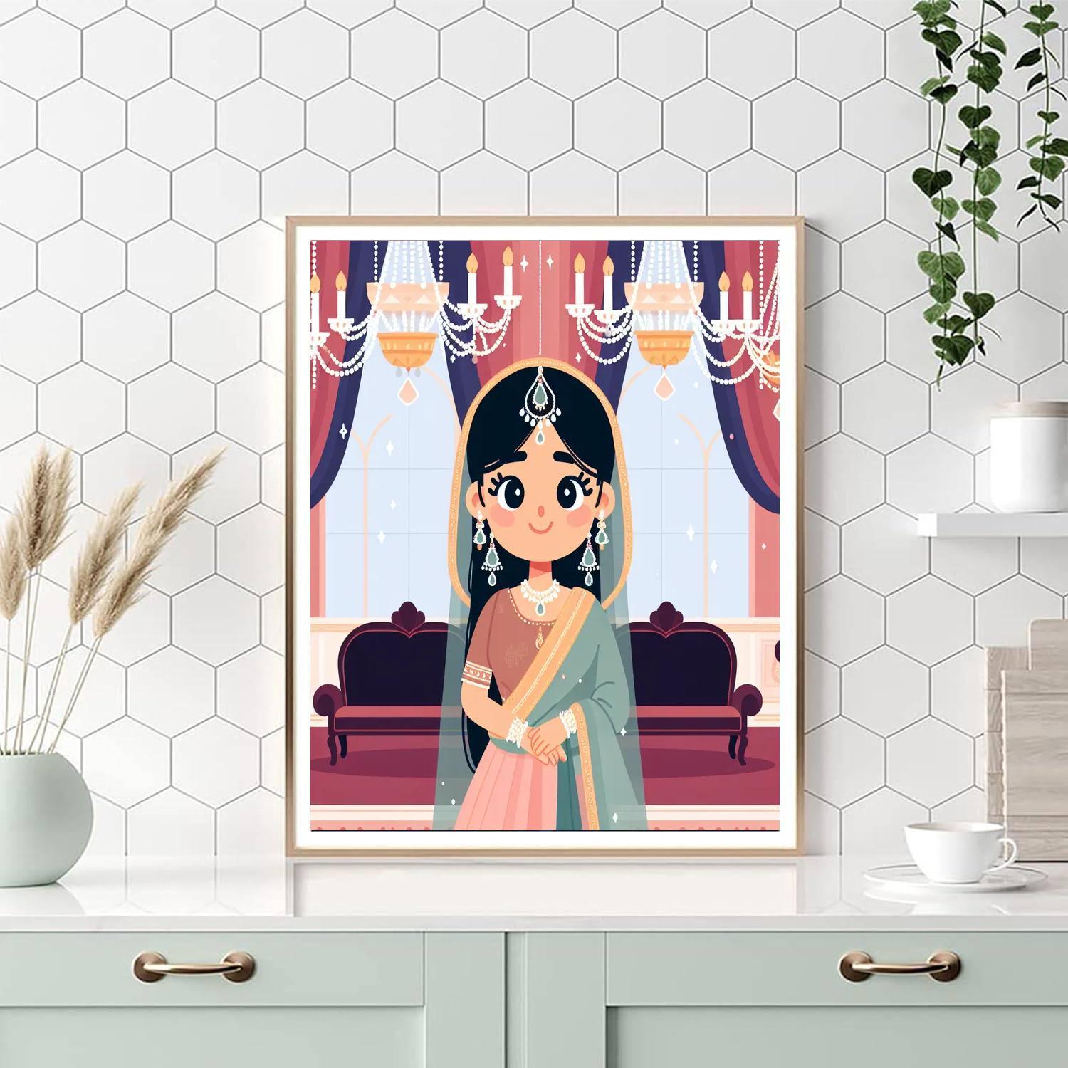 Enchanted Princess Ball Paint By Number