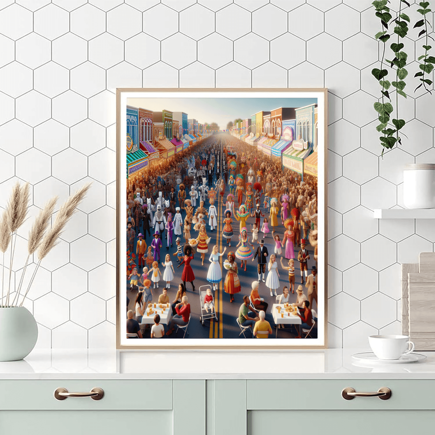 Omagh Carnival - Omagh, Northern Ireland Painting Number Kit