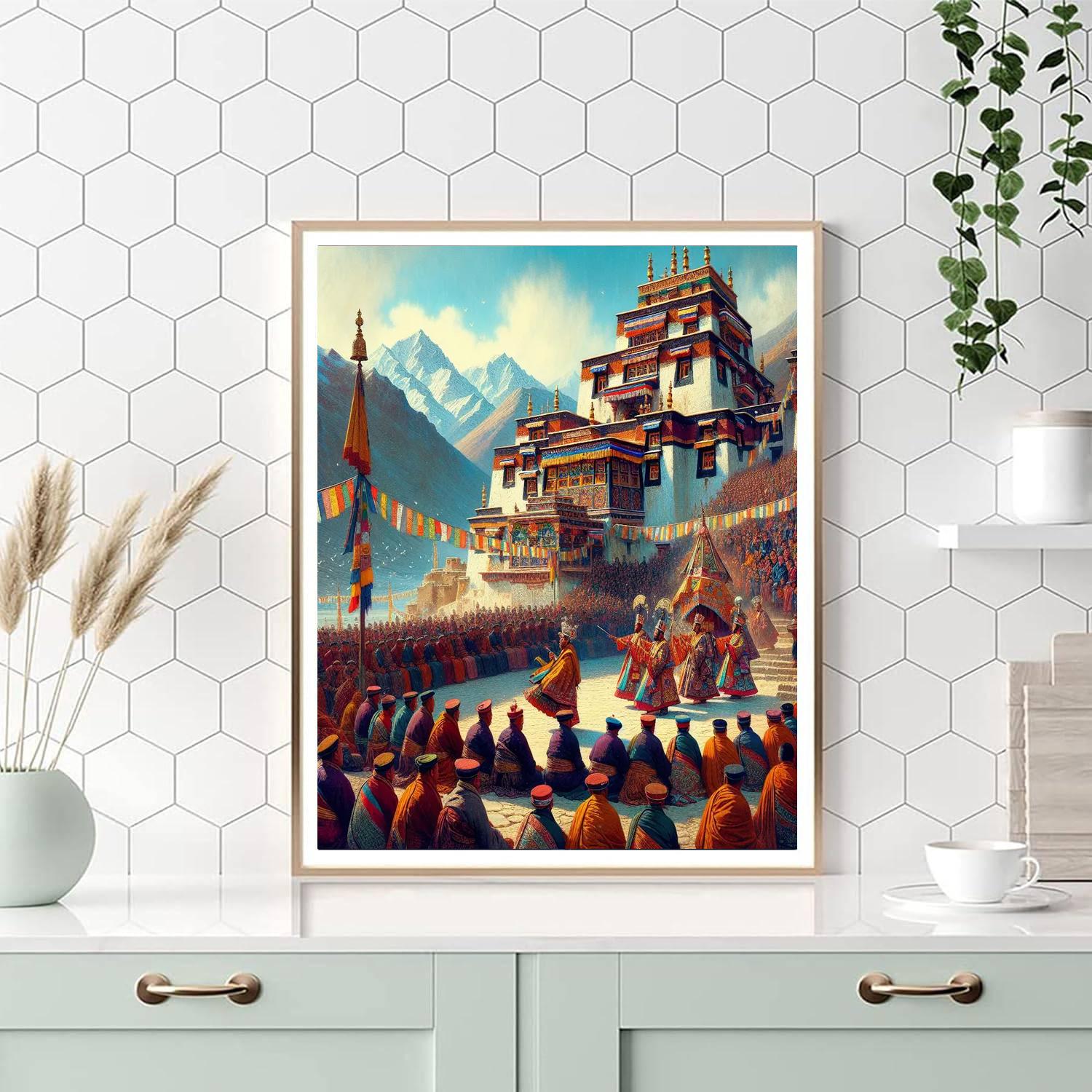 Hemis Festival - Leh, India Paint By Number