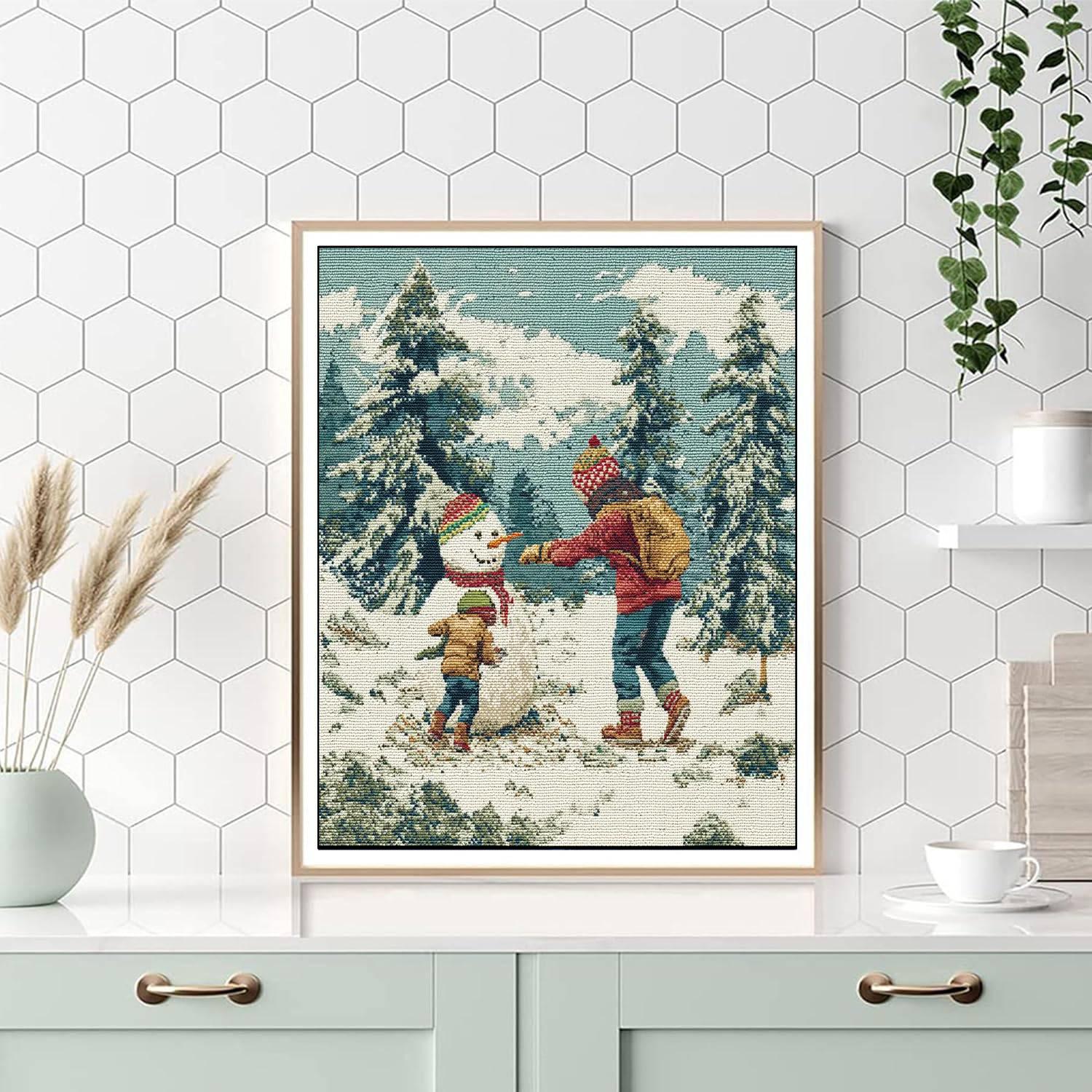 Winter Wonderland Memories Paint By Numbers Kits