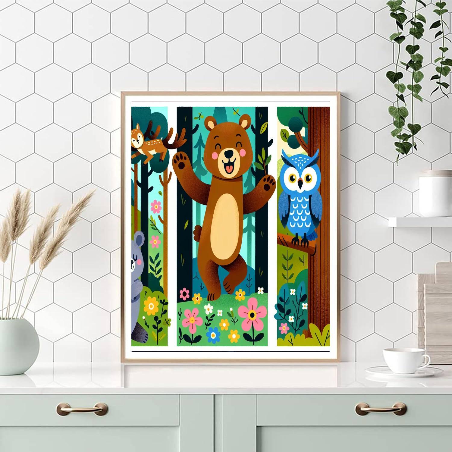 Wonderful Wildlife Adventure Painting By Numbers Kit