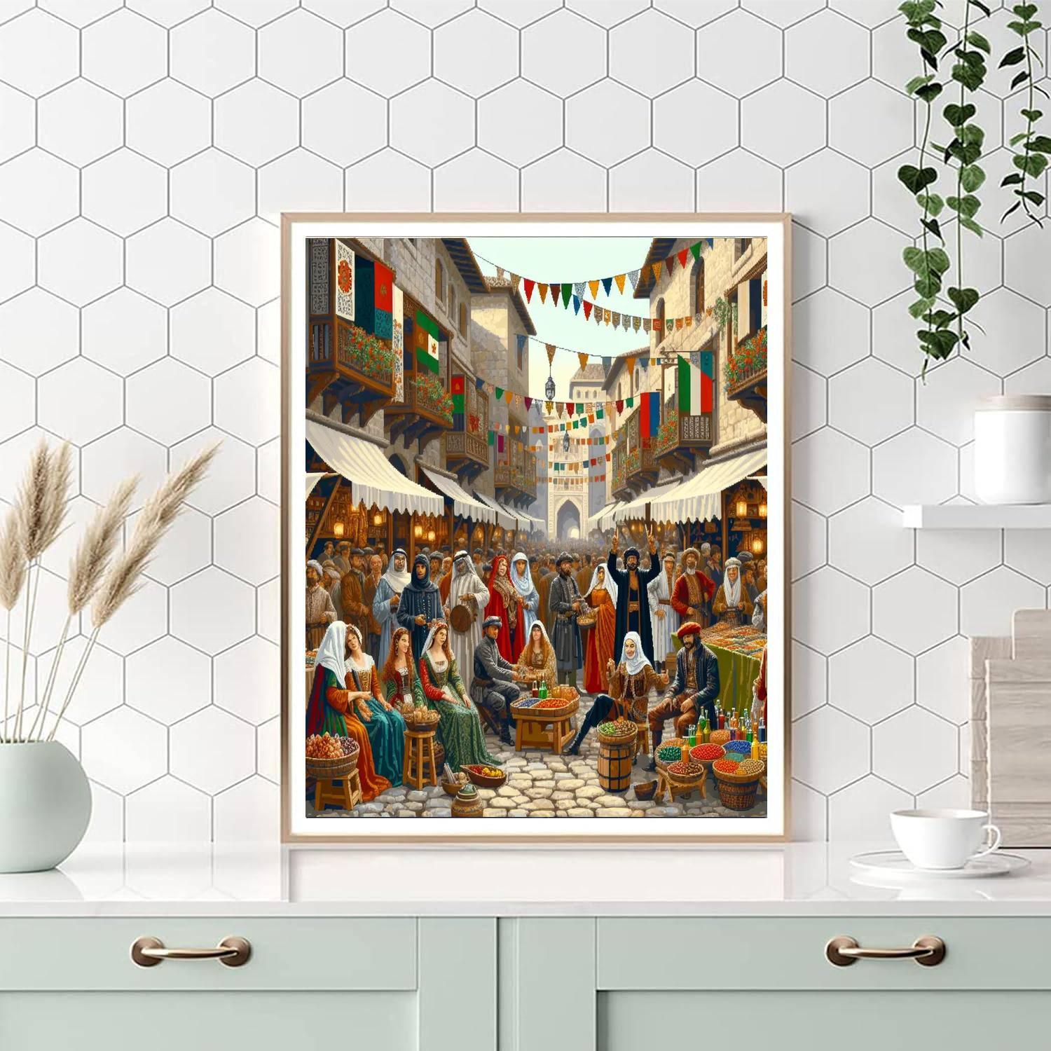 Almossassa Festival - Portugal Paint By Color