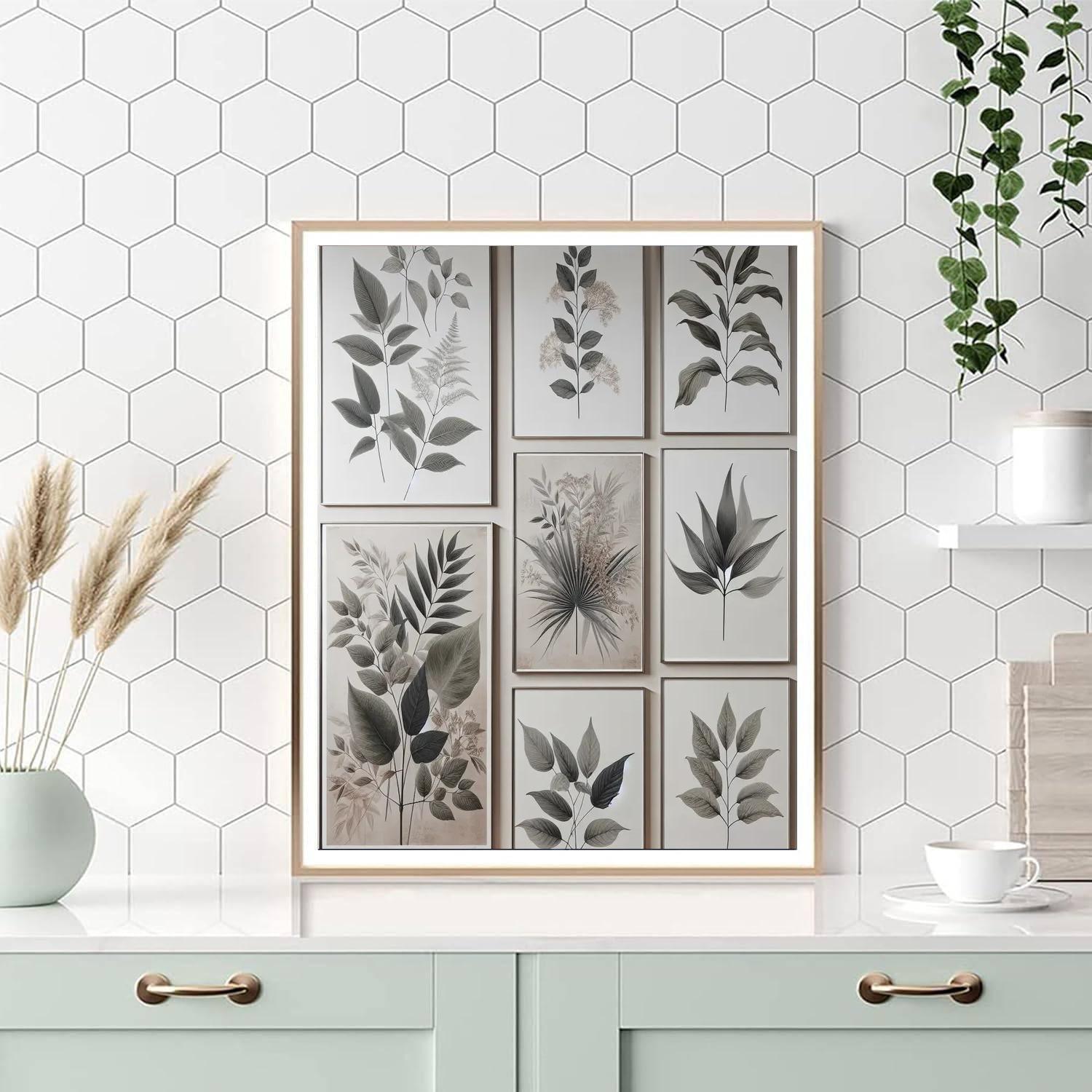 Chic Botanical Prints Paint By Number