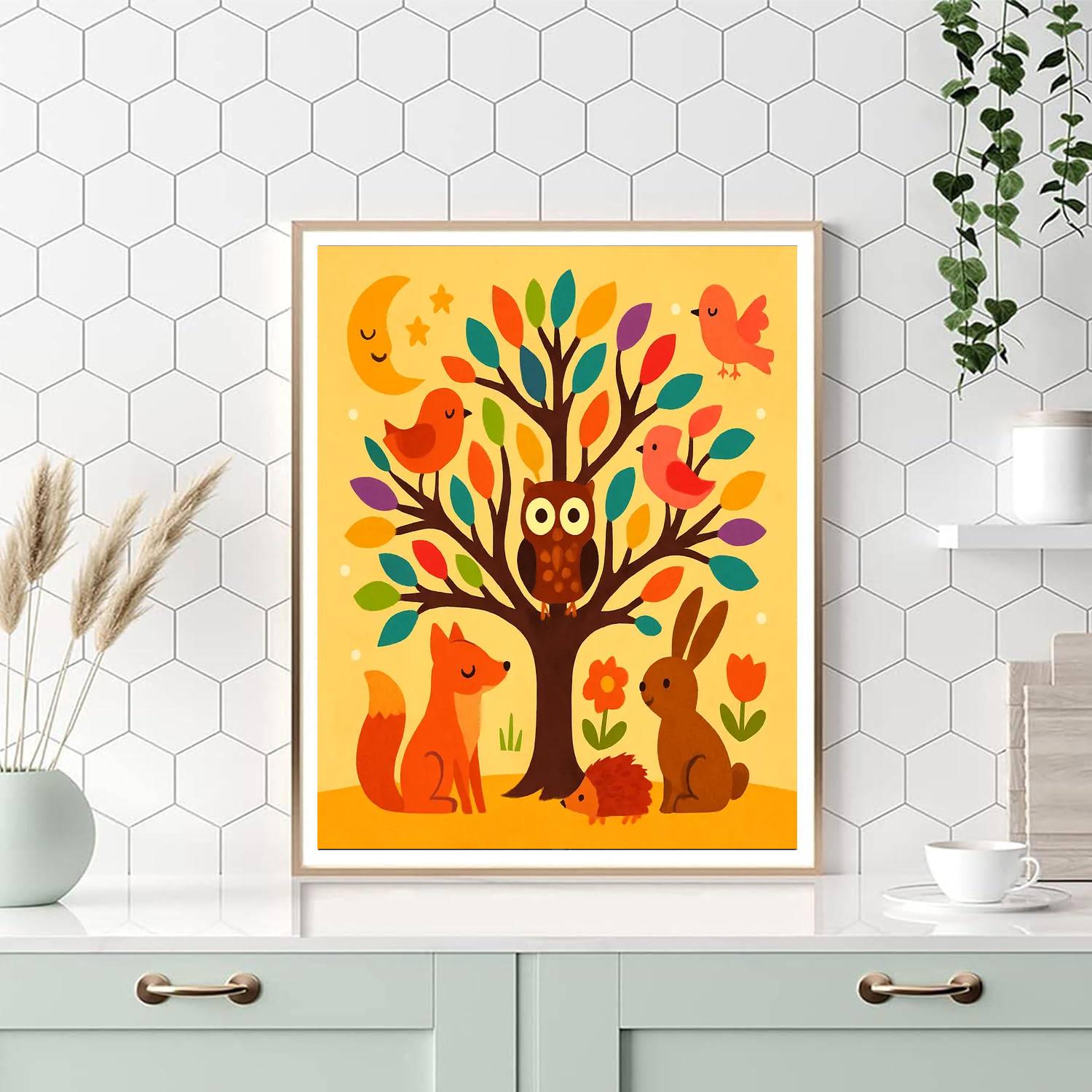 Magical Tree Of Life Numbered Painting Kits