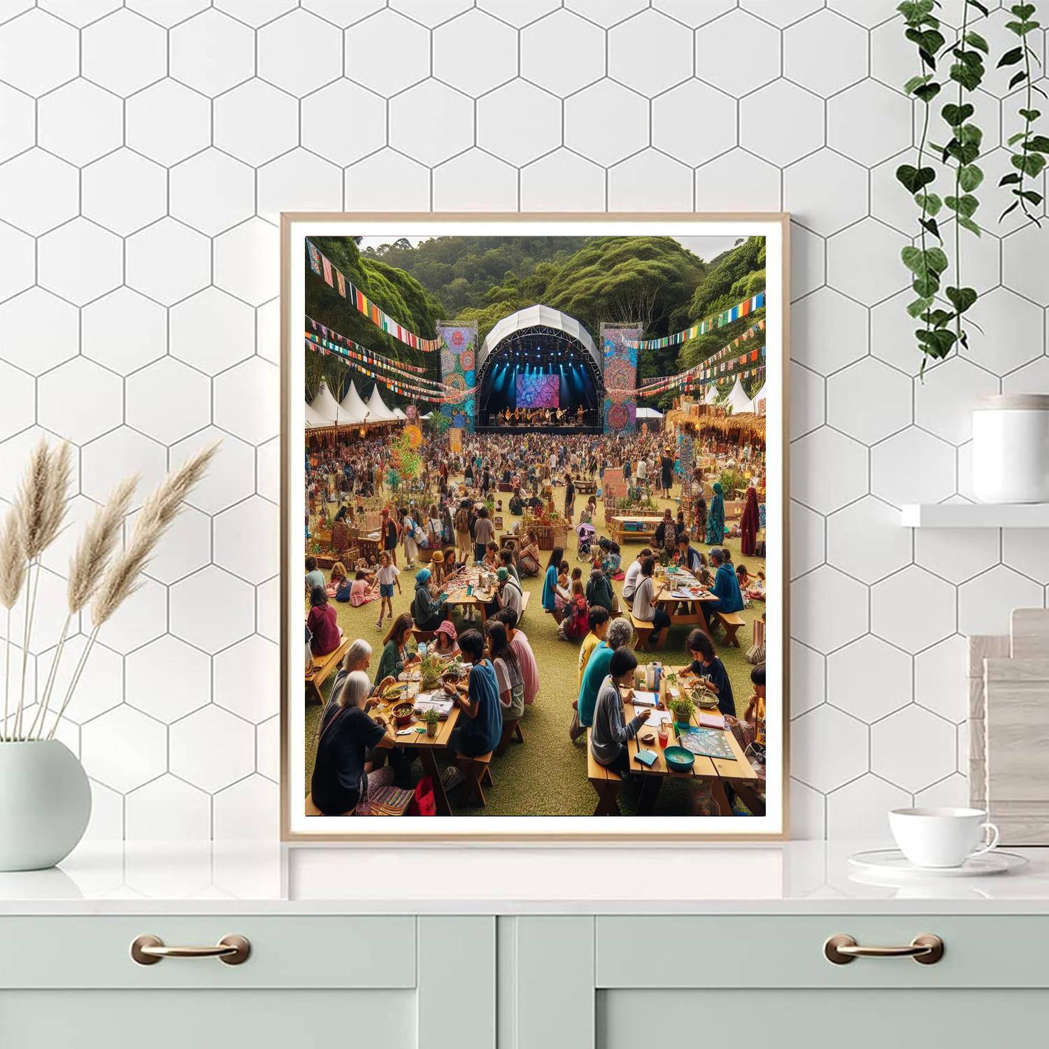 Womad - England Paint By Numbers Art