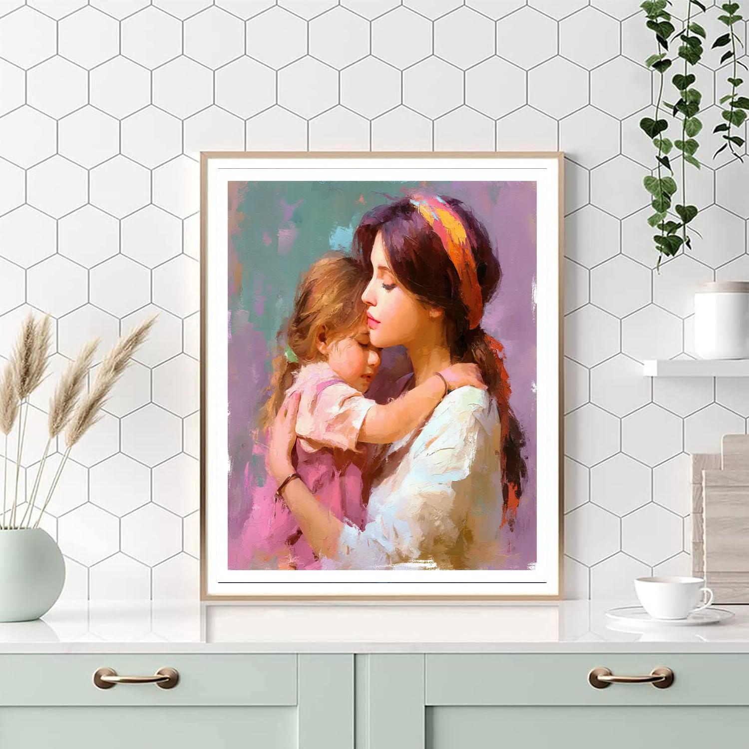 A Mother’s Heart And Hands DIY Paint By Numbers