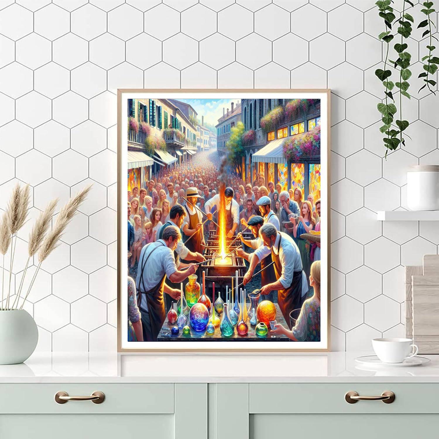 Venice Glass Festival Numbered Painting Kits