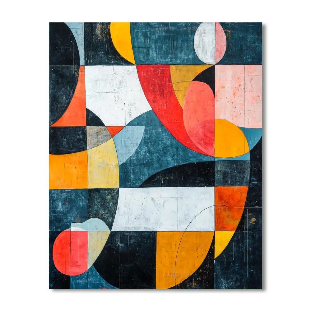 Joan Miró Inspired Mysterious Horizons  Paint By Color