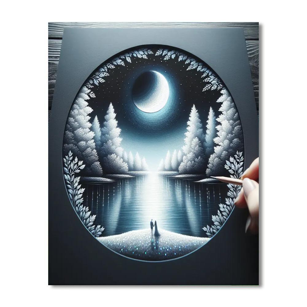 Moonlit Magic Numbered Painting Kits