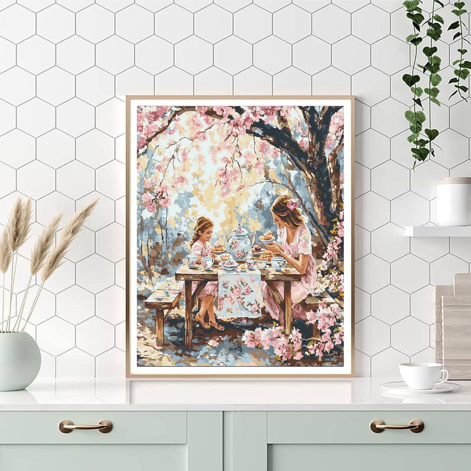 Tea Time Traditions Paint By Numbers