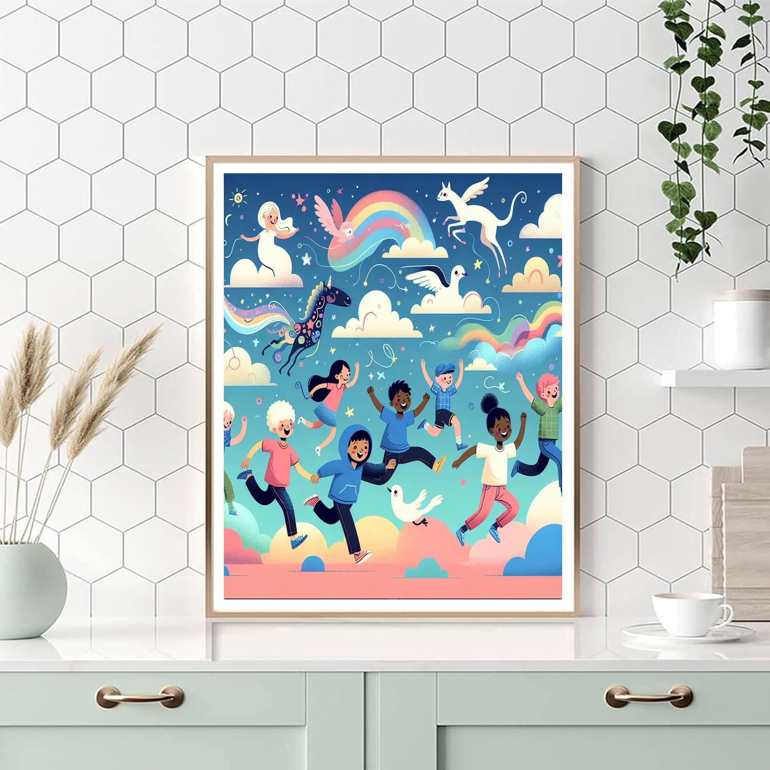Dreamland Cloud Chasers Number Painting