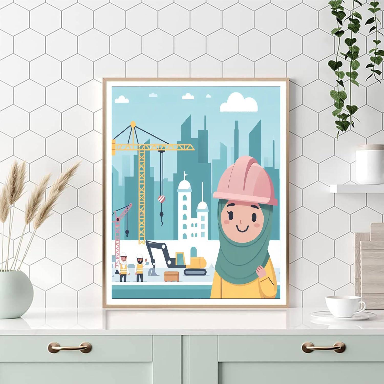 Busy City Builders Paint By Color