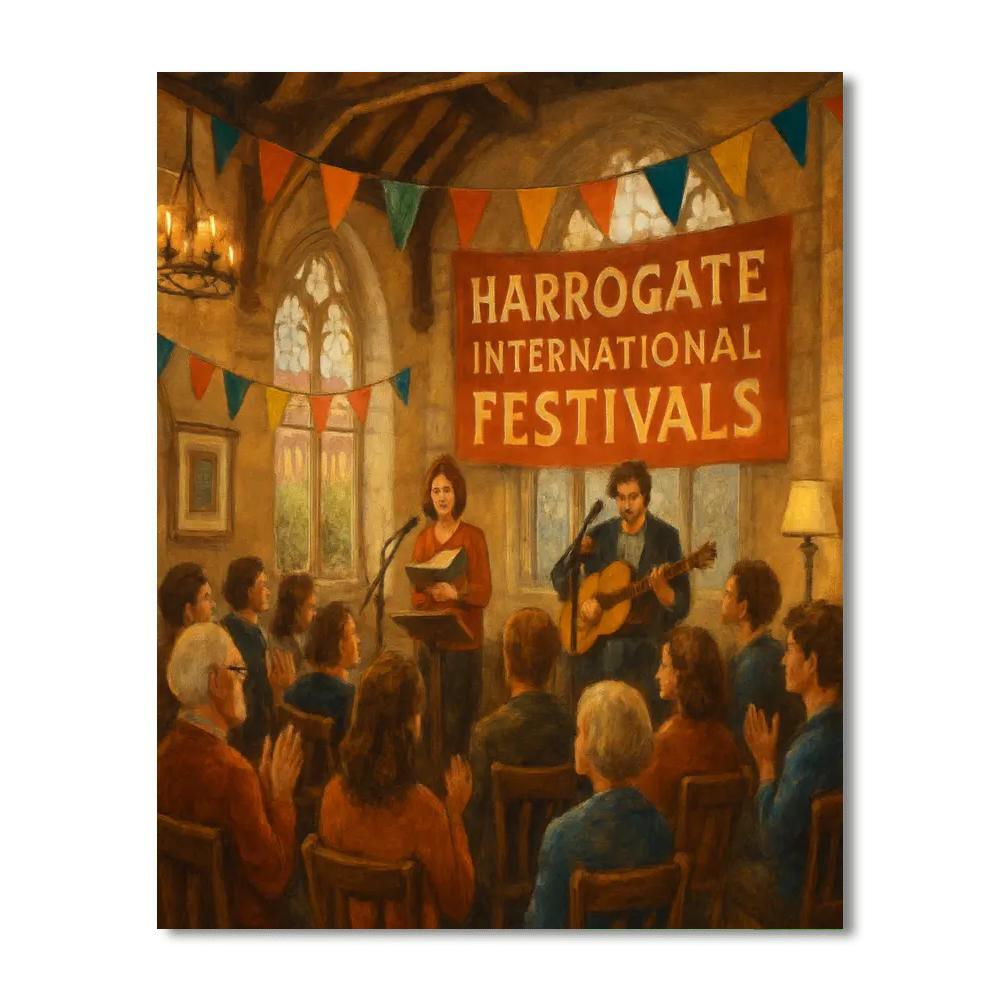 Harrogate International Festivals Paint By Numbers Kits