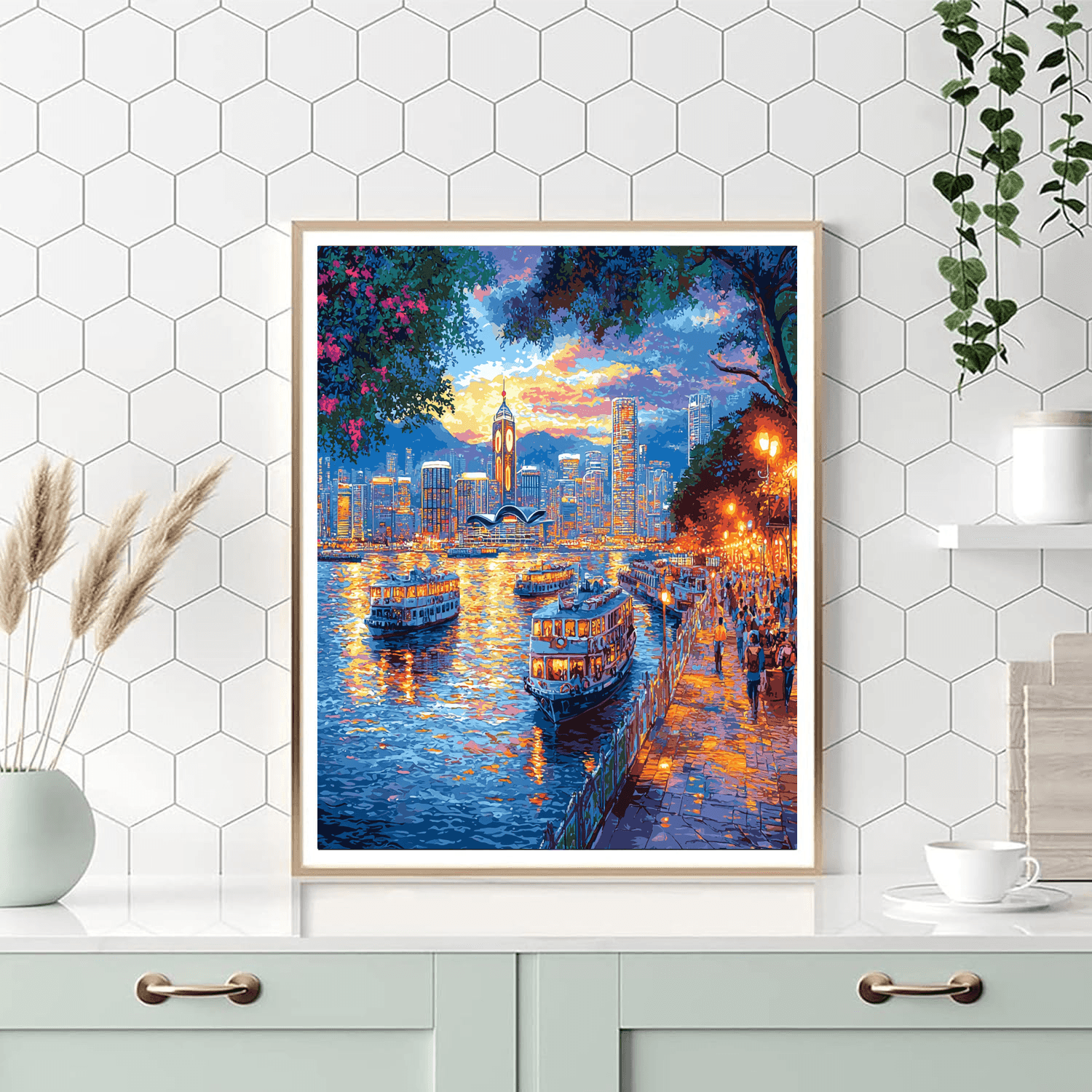 Victoria Harbour Paint By Numbers