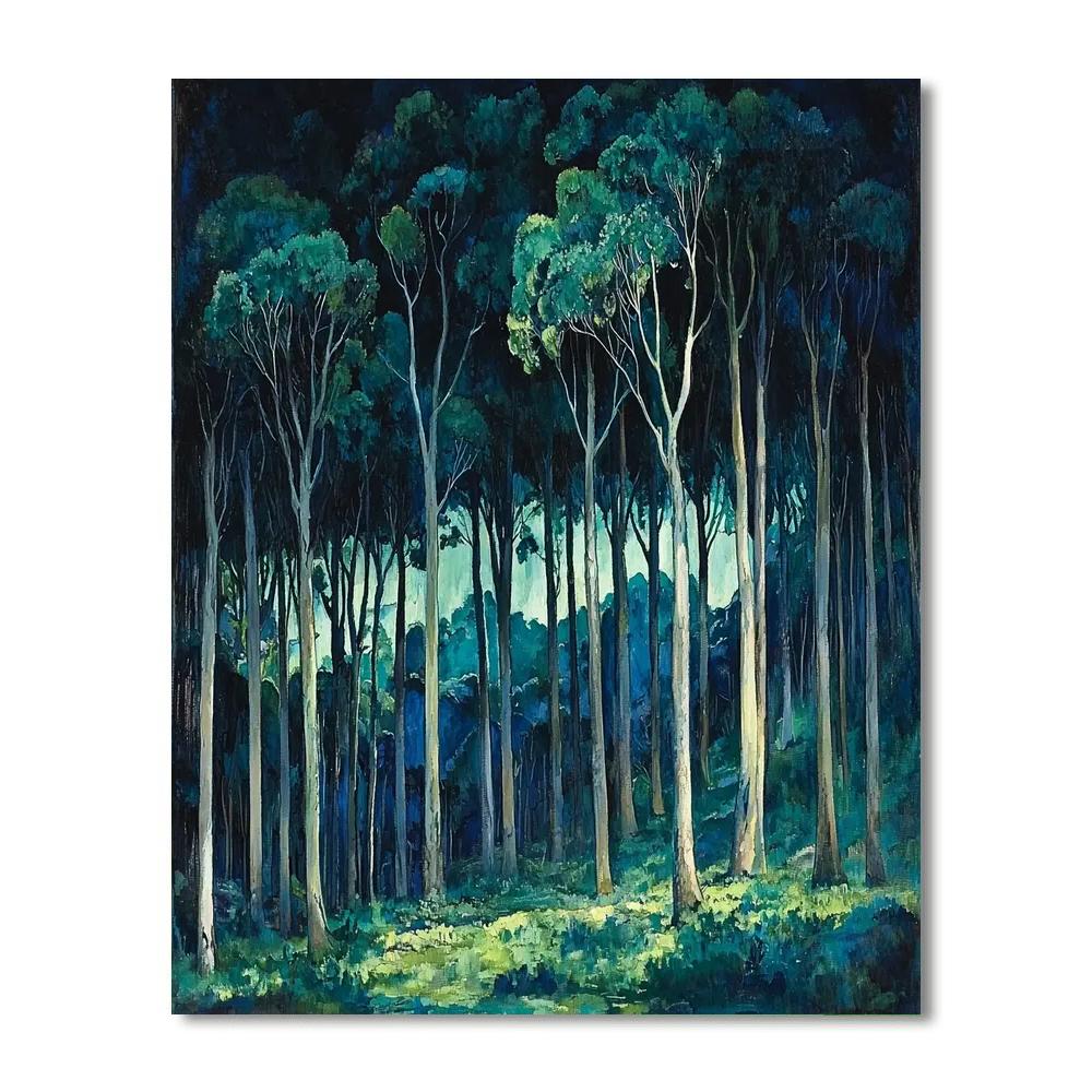 El Greco Inspired Theatrical Canopy  Paint By Number