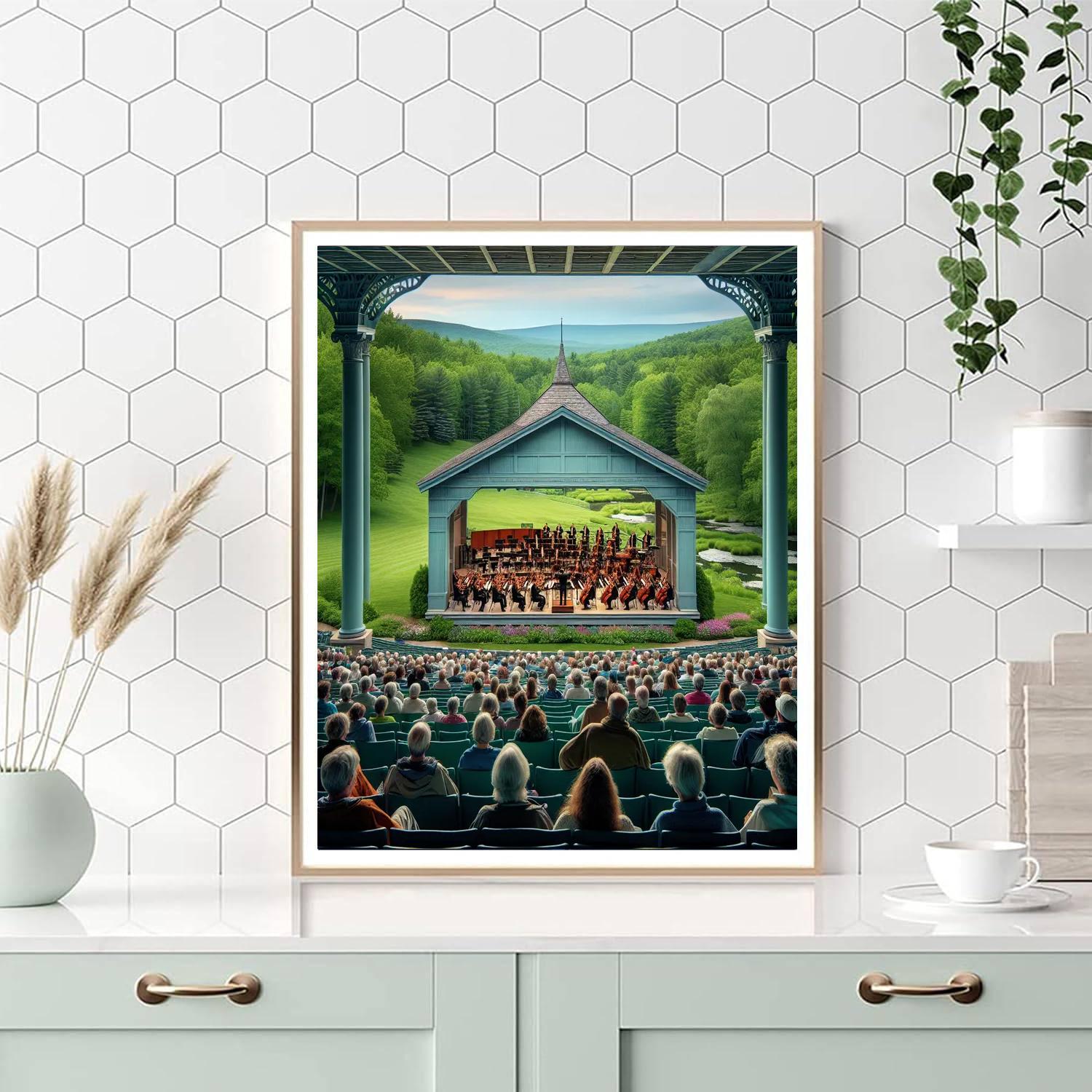 Tanglewood Music Festival - Massachusetts Numbered Painting Kits