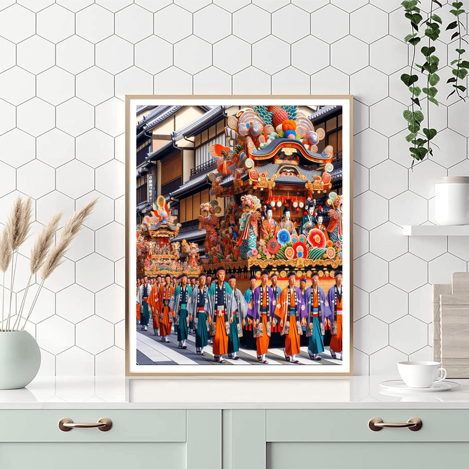 Gion Matsuri Painting Number Kit