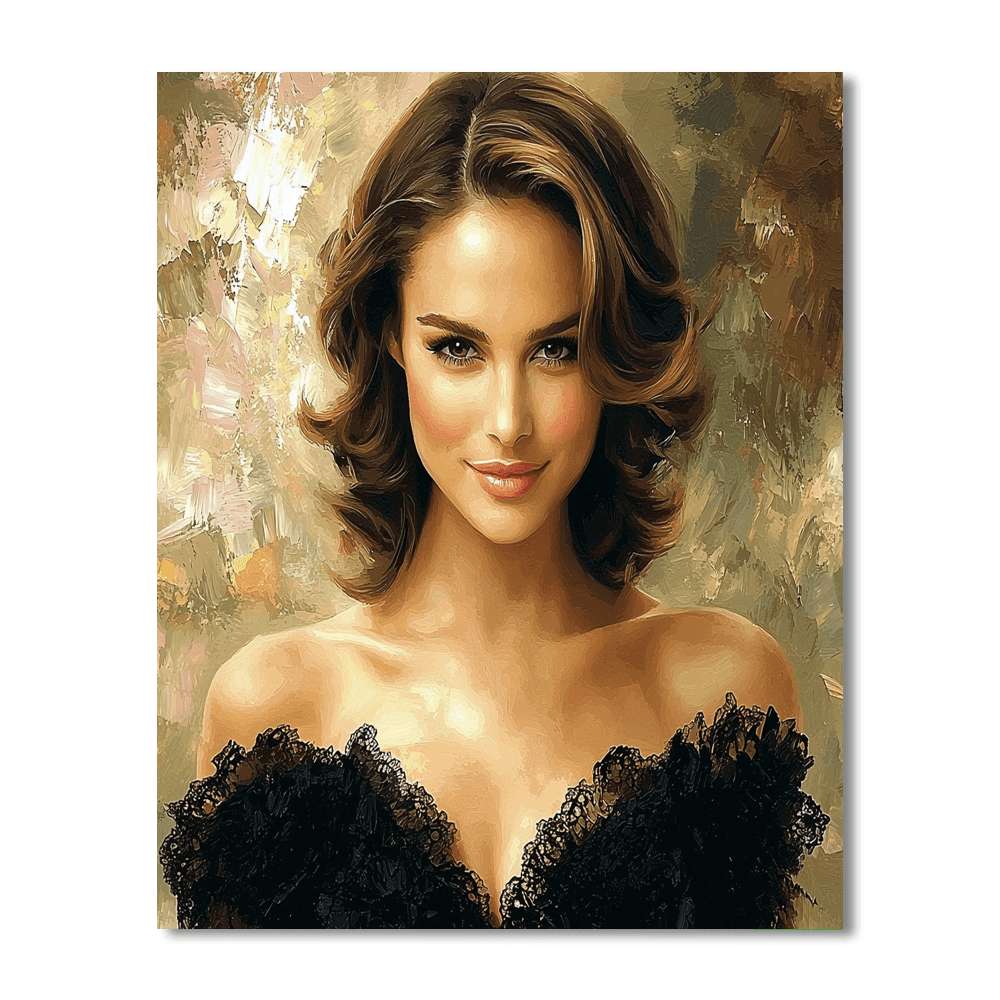 Natalie Portman: The Empowered Force Of The Stars Numbered Painting Kits
