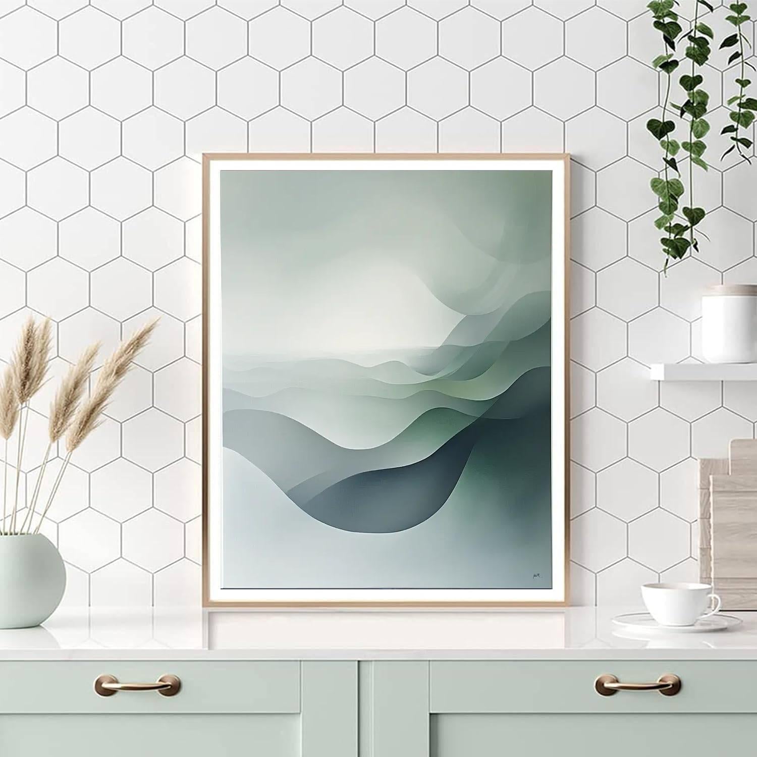 Zhao Mengfu Inspired Elegance Of Quietude  Paint By Color