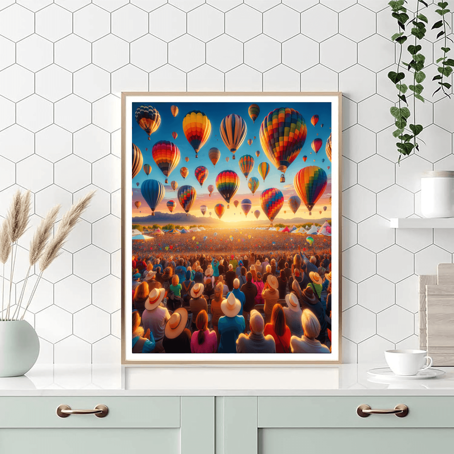 International Balloon Fiesta - Albuquerque, Usa Paint By Number