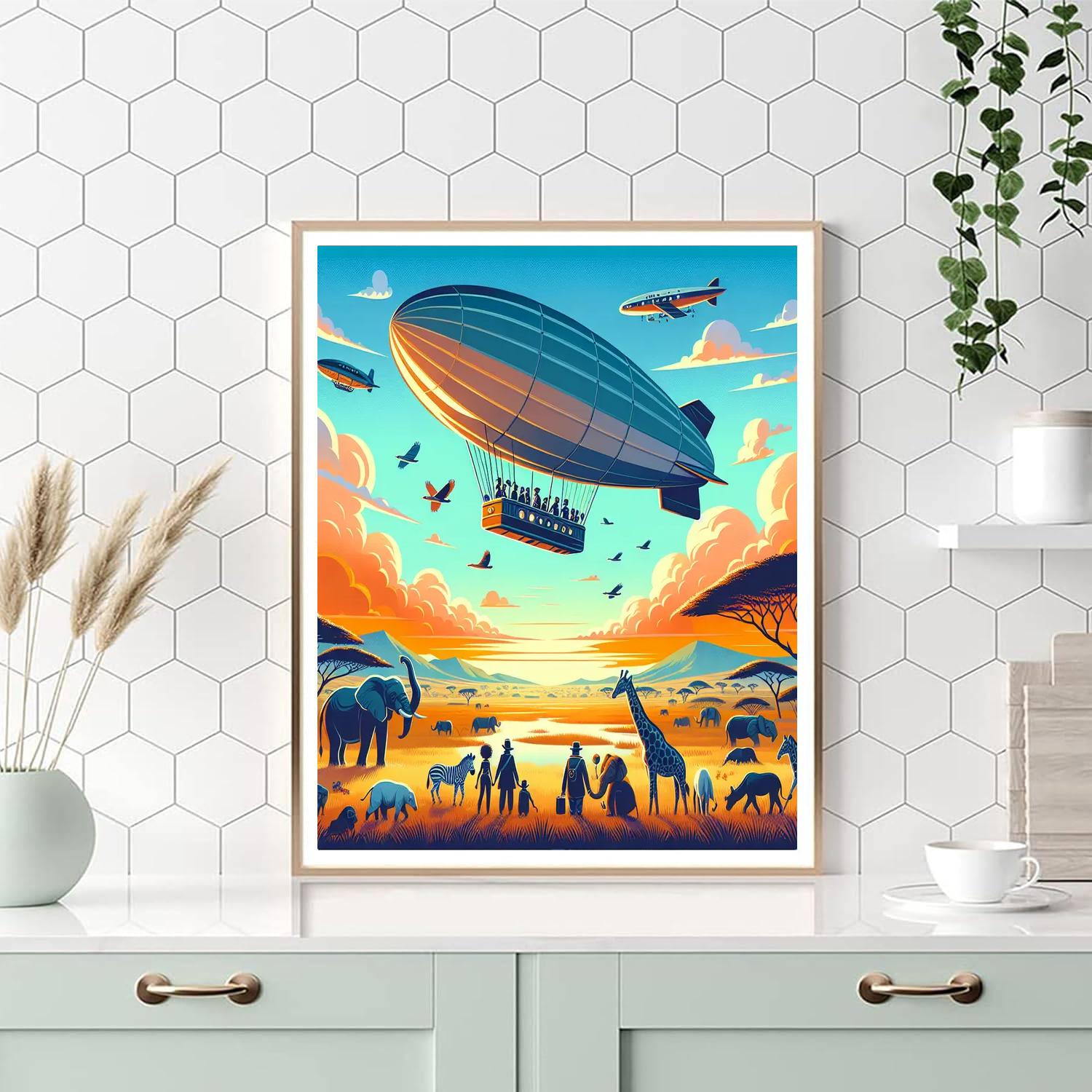Safari Skylanders Paint By Numbers Art