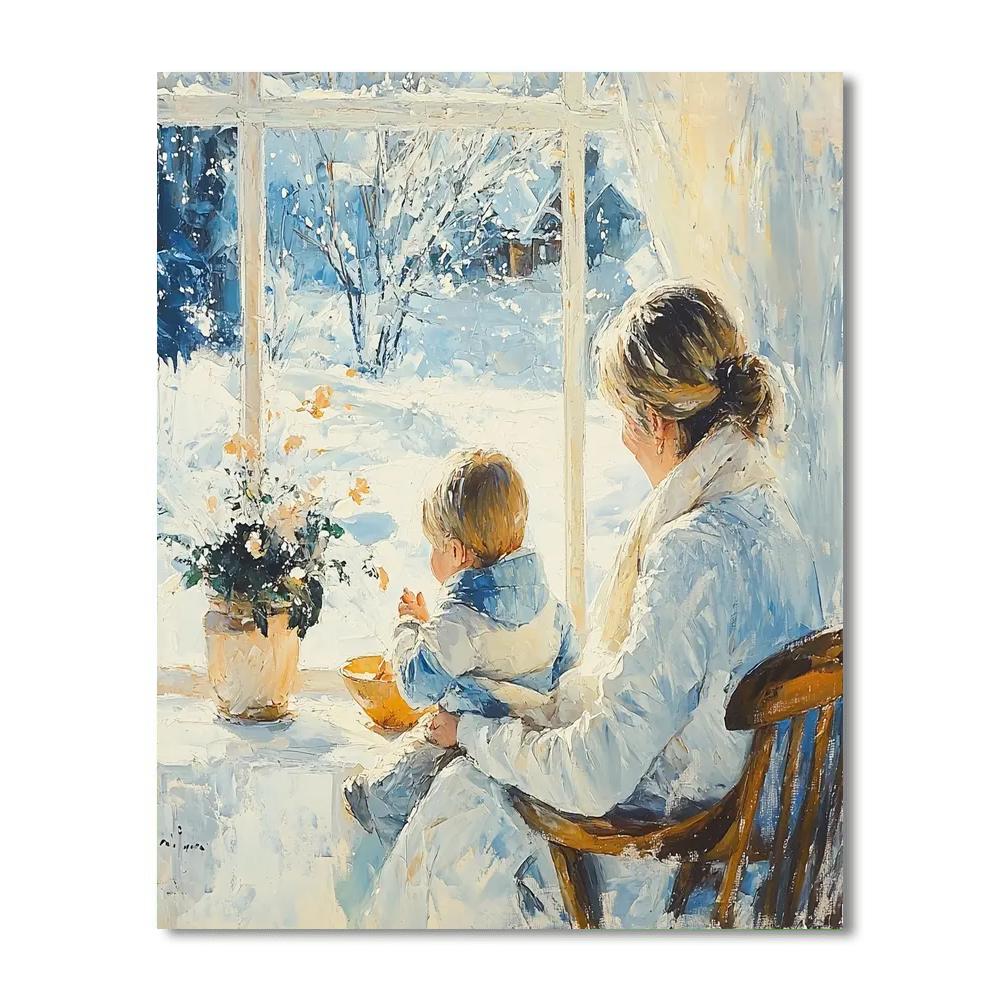 Winter Warmth Paint By Numbers Kits