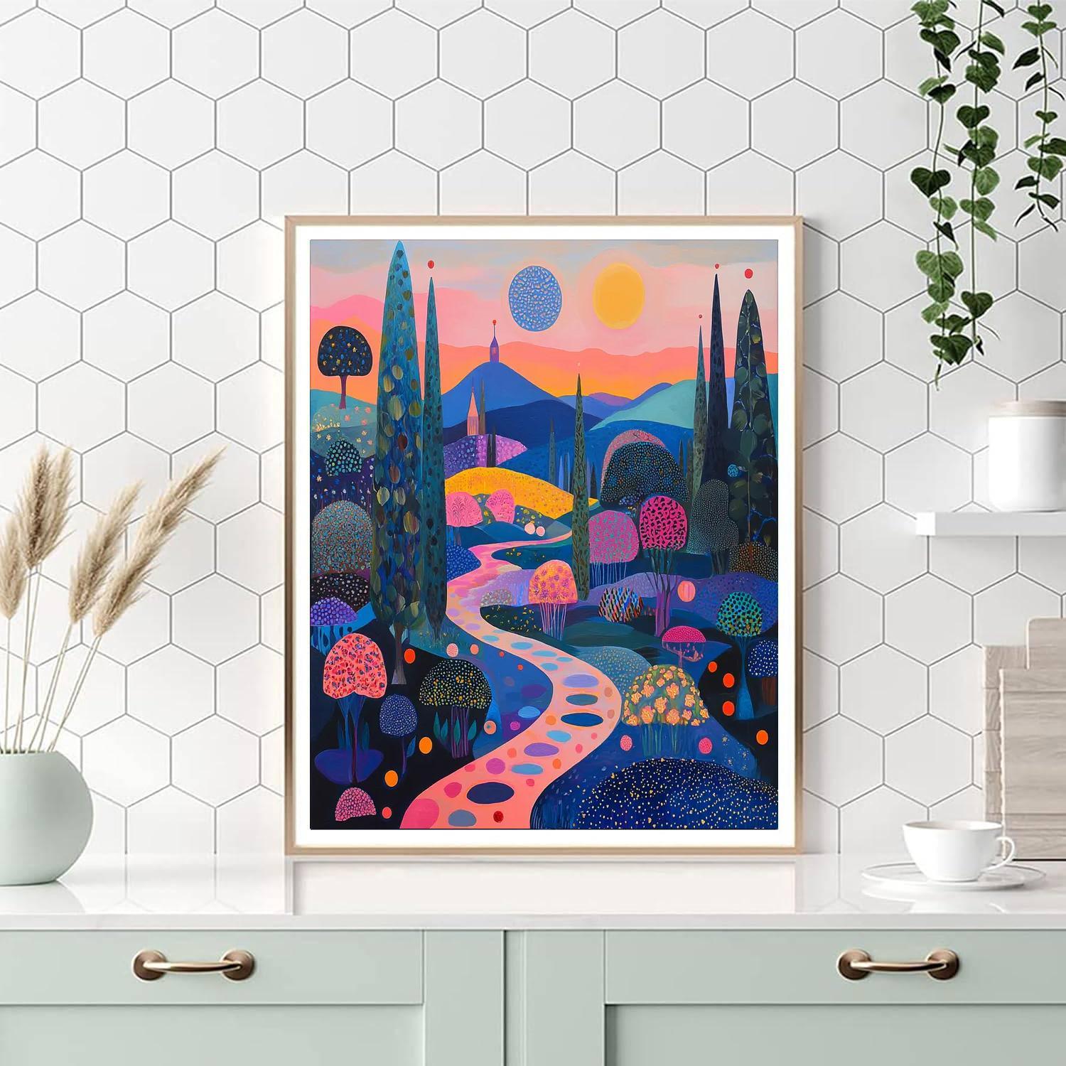 Max Ernst Inspired Eternal Quest  Painting By Numbers Kit